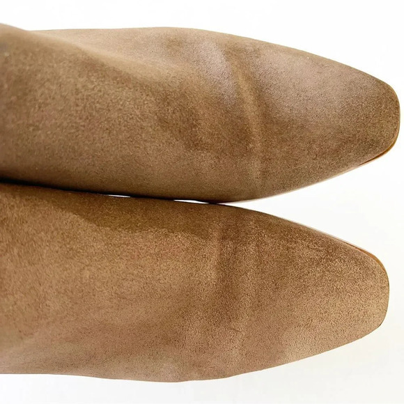 Aquatalia Faria Taupe Suede Ankle Bootie Women’s Size 8.5 Italy‎ Weatherproof - Picture 6 of 14